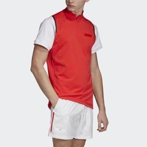 EUC Stella McCartney Adidas Court Zip Shirt
